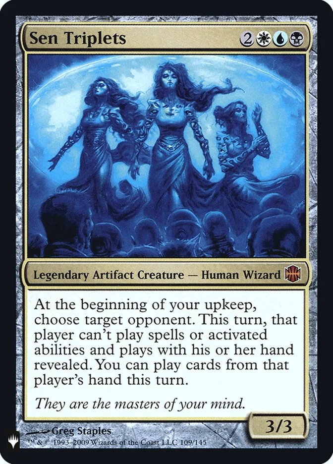 Sen Triplets (The List) - Magic: The Gathering in TCG Land