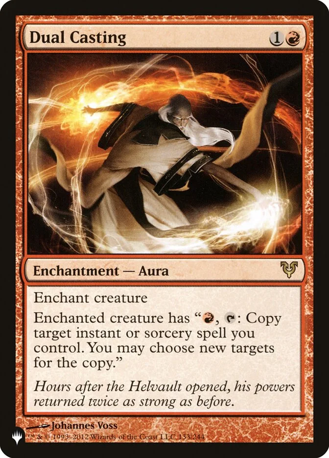Dual Casting (The List) - Magic: The Gathering in TCG Land