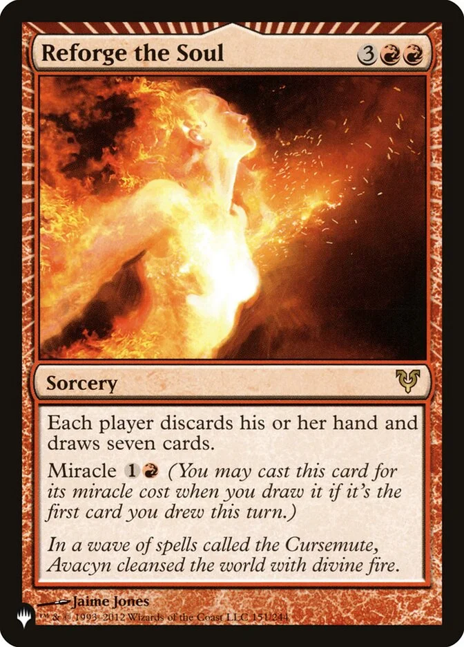 Reforge the Soul (The List) - Magic: The Gathering in TCG Land