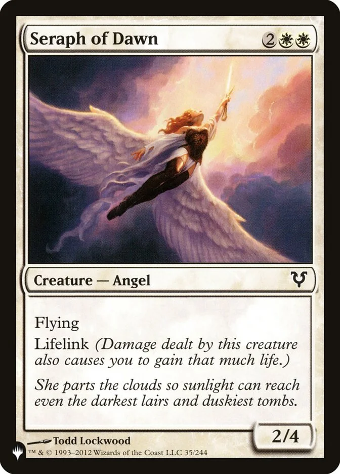 Seraph of Dawn (The List) - Magic: The Gathering in TCG Land