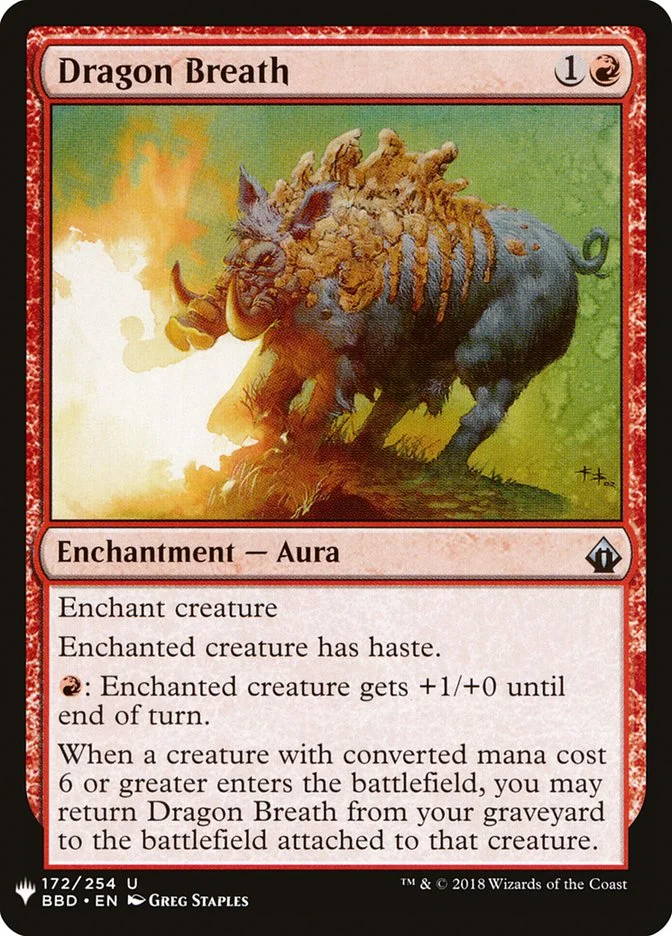 Dragon Breath (The List) - Magic: The Gathering in TCG Land