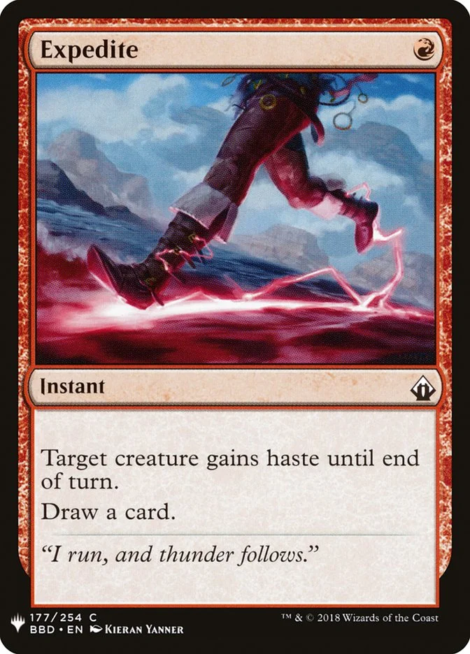 Expedite (The List) - Magic: The Gathering in TCG Land