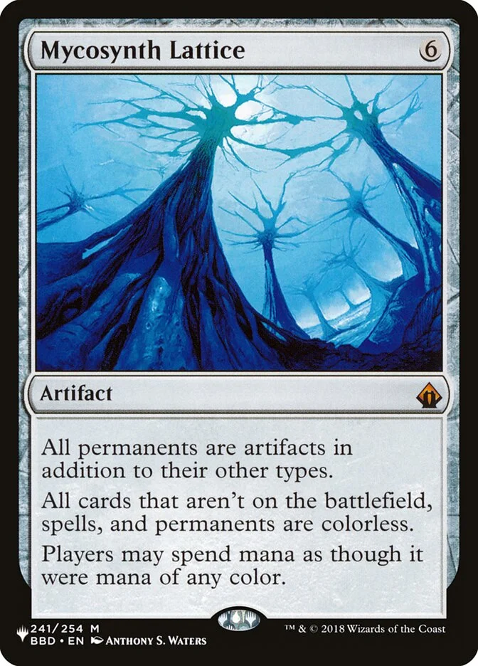 Mycosynth Lattice (The List) - Magic: The Gathering in TCG Land