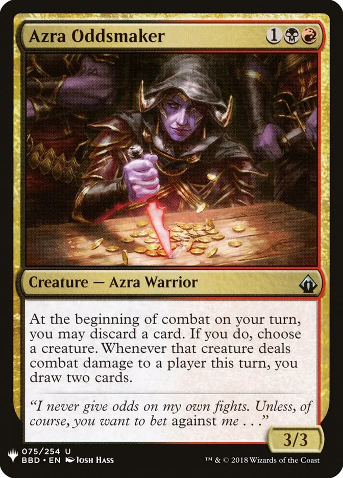 Azra Oddsmaker (The List) - Magic: The Gathering in TCG Land