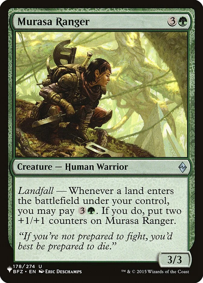 Murasa Ranger (The List) - Magic: The Gathering in TCG Land