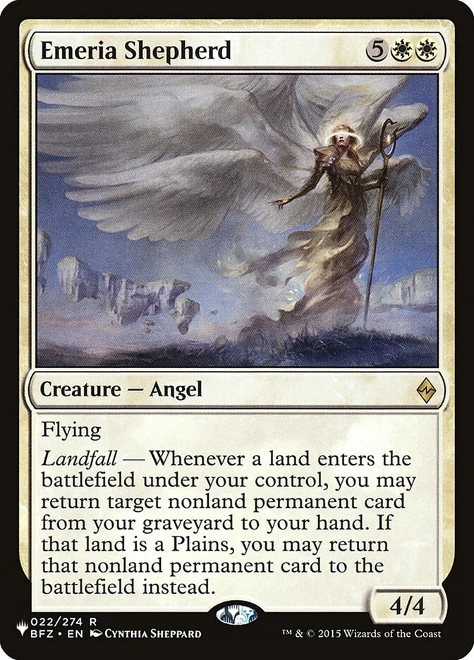 Emeria Shepherd (The List) - Magic: The Gathering in TCG Land
