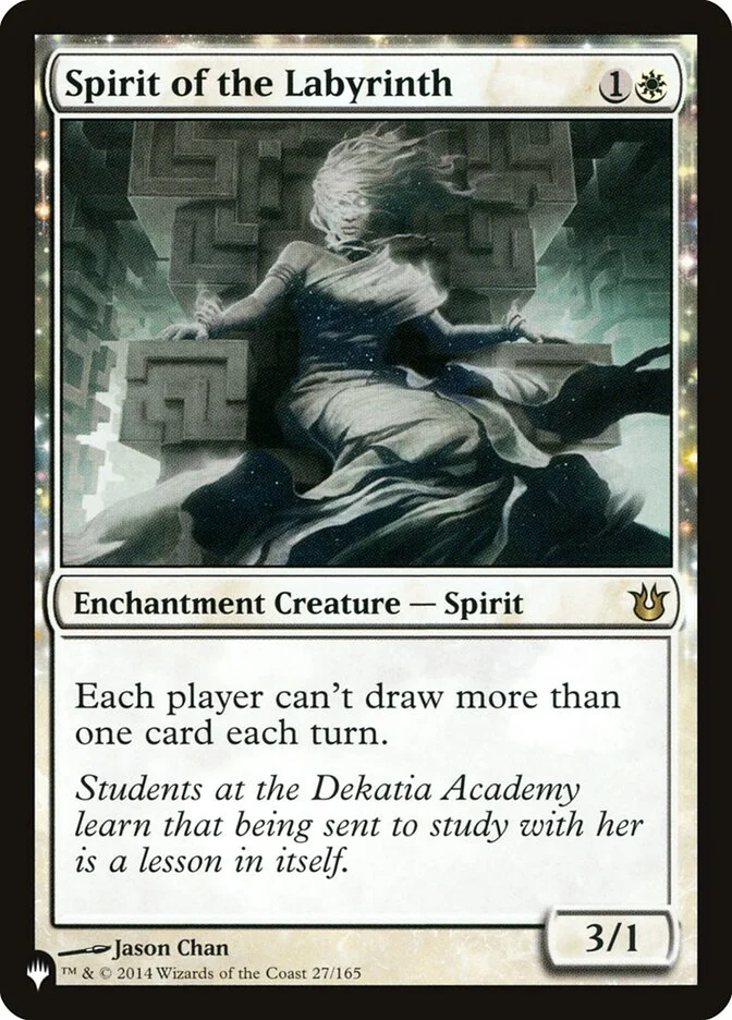 Spirit of the Labyrinth (The List) - Magic: The Gathering in TCG Land