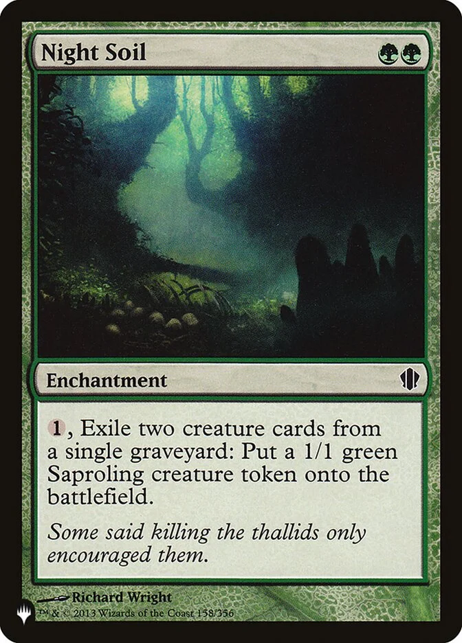 Night Soil (The List) - Magic: The Gathering in TCG Land