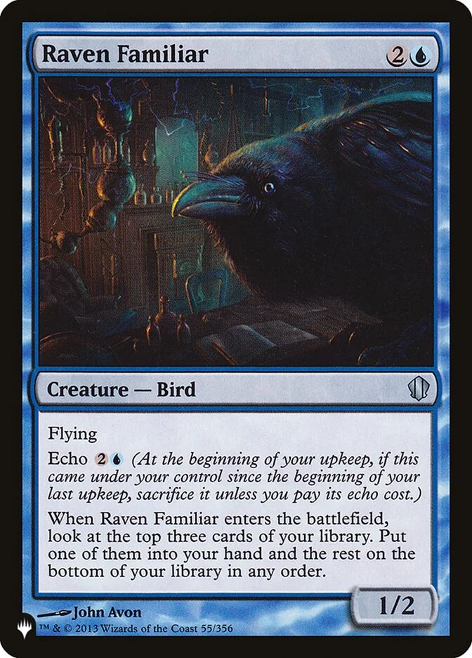Raven Familiar (The List) - Magic: The Gathering in TCG Land
