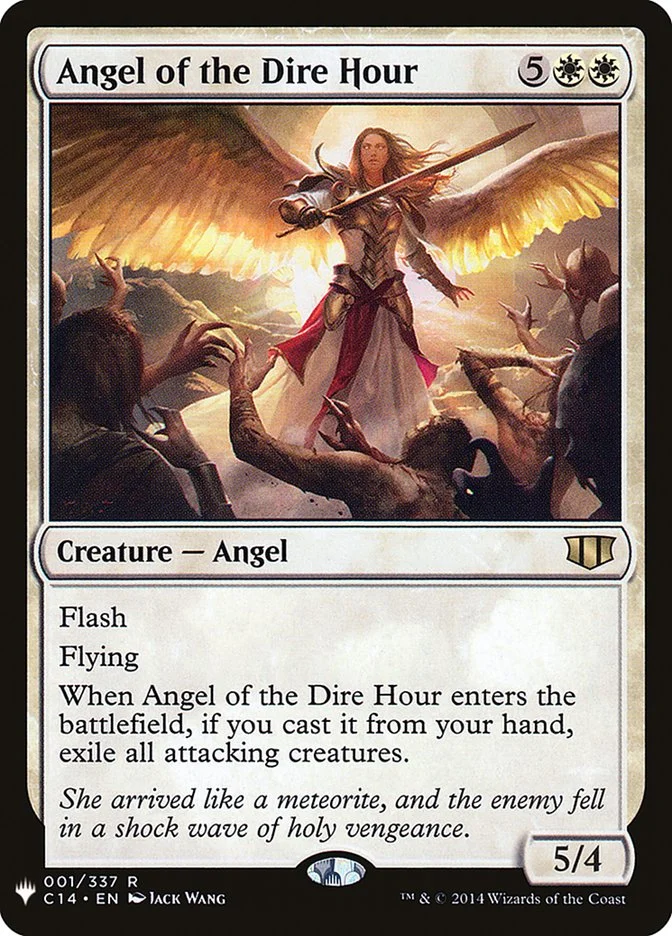 Angel of the Dire Hour (The List) - Magic: The Gathering in TCG Land