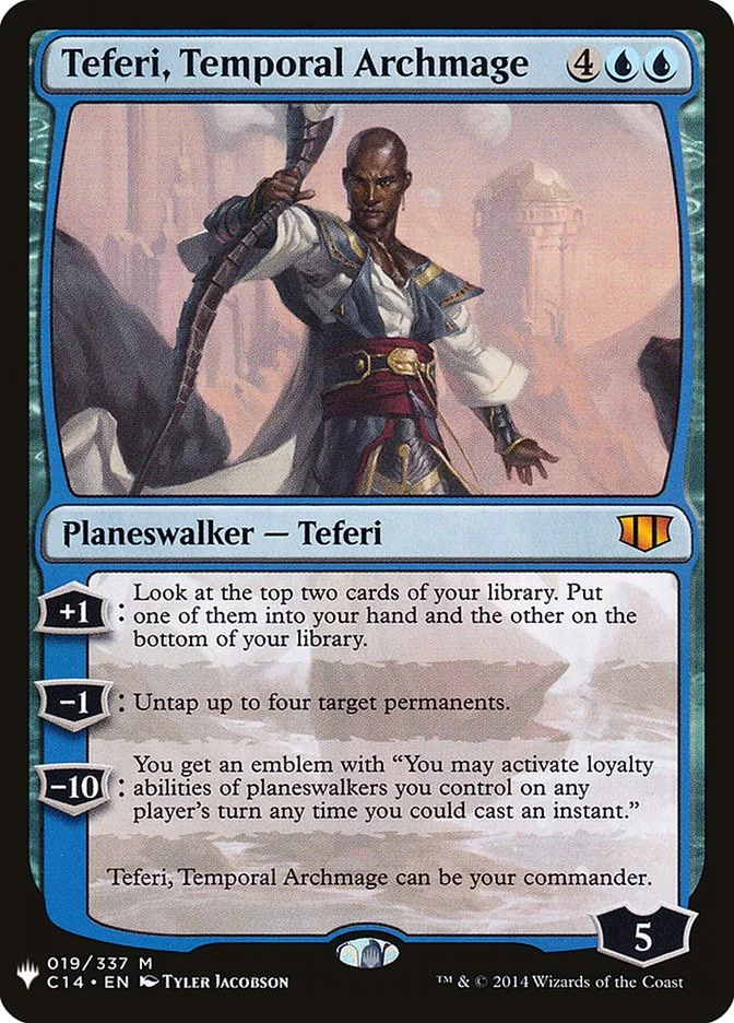 Teferi, Temporal Archmage (The List) - Magic: The Gathering in TCG Land México