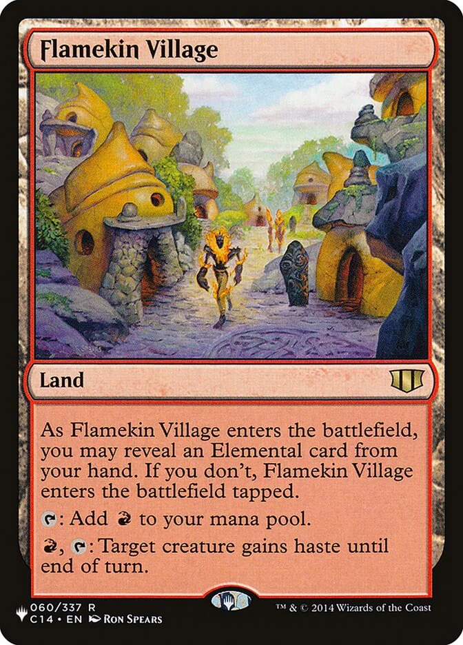 Flamekin Village (The List) - Magic: The Gathering in TCG Land