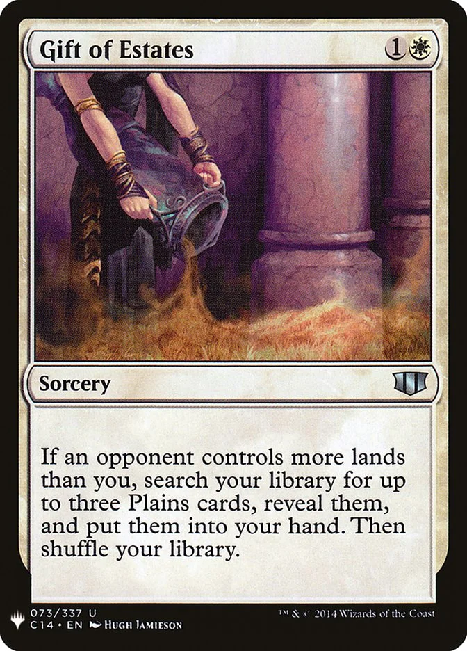 Gift of Estates (The List) - Magic: The Gathering in TCG Land