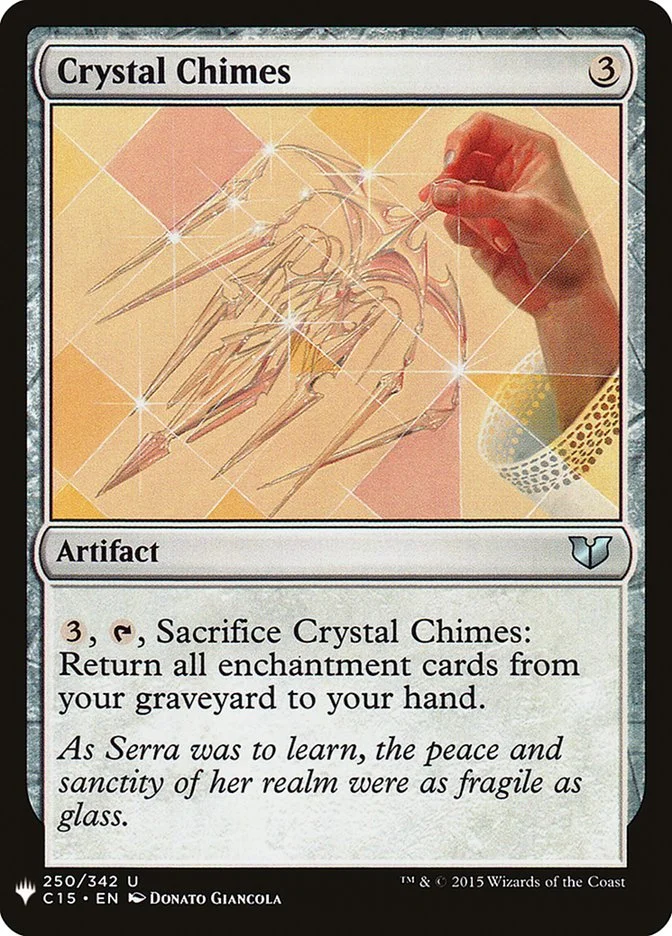 Crystal Chimes (The List) - Magic: The Gathering in TCG Land