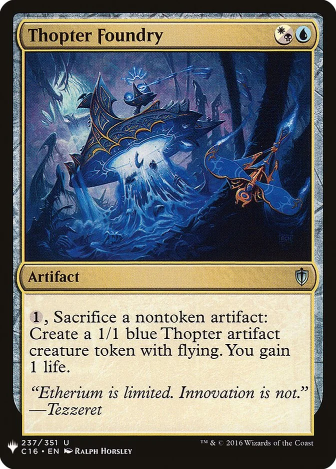 Thopter Foundry (The List) - Magic: The Gathering in TCG Land