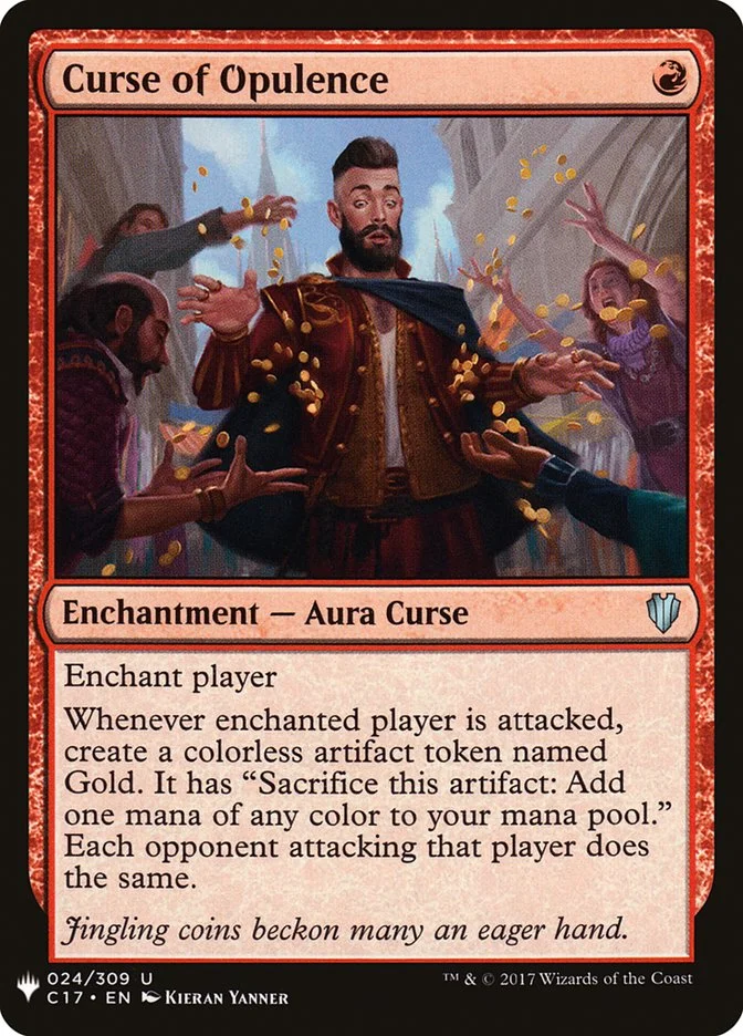 Curse of Opulence (The List) - Magic: The Gathering in TCG Land