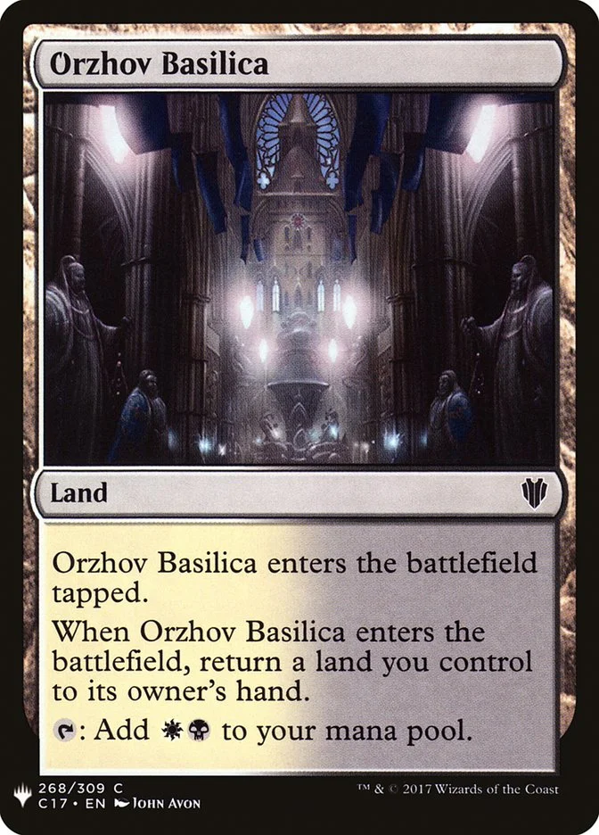 Orzhov Basilica (The List) - Magic: The Gathering in TCG Land
