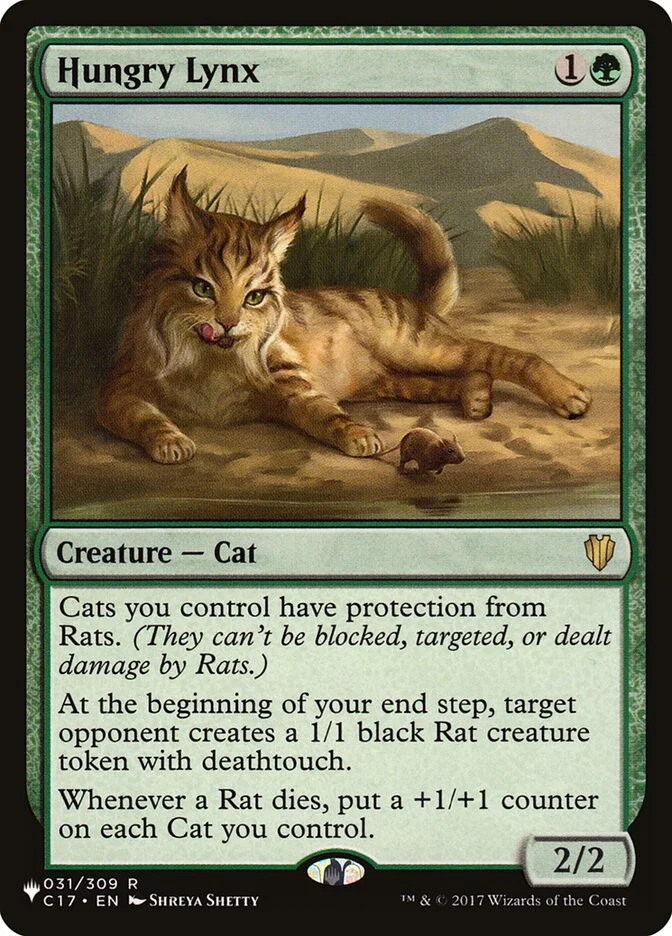 Hungry Lynx (The List) - Magic: The Gathering in TCG Land