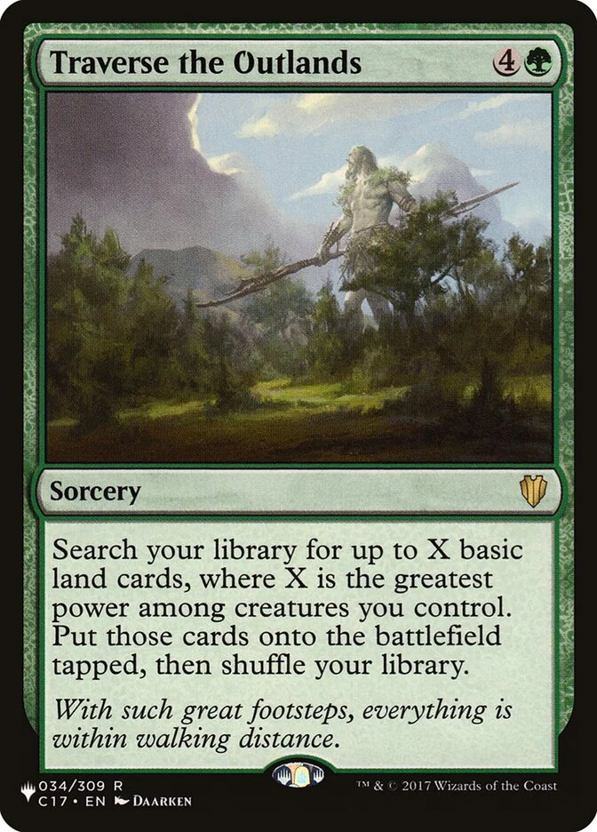 Traverse the Outlands (The List) - Magic: The Gathering in TCG Land