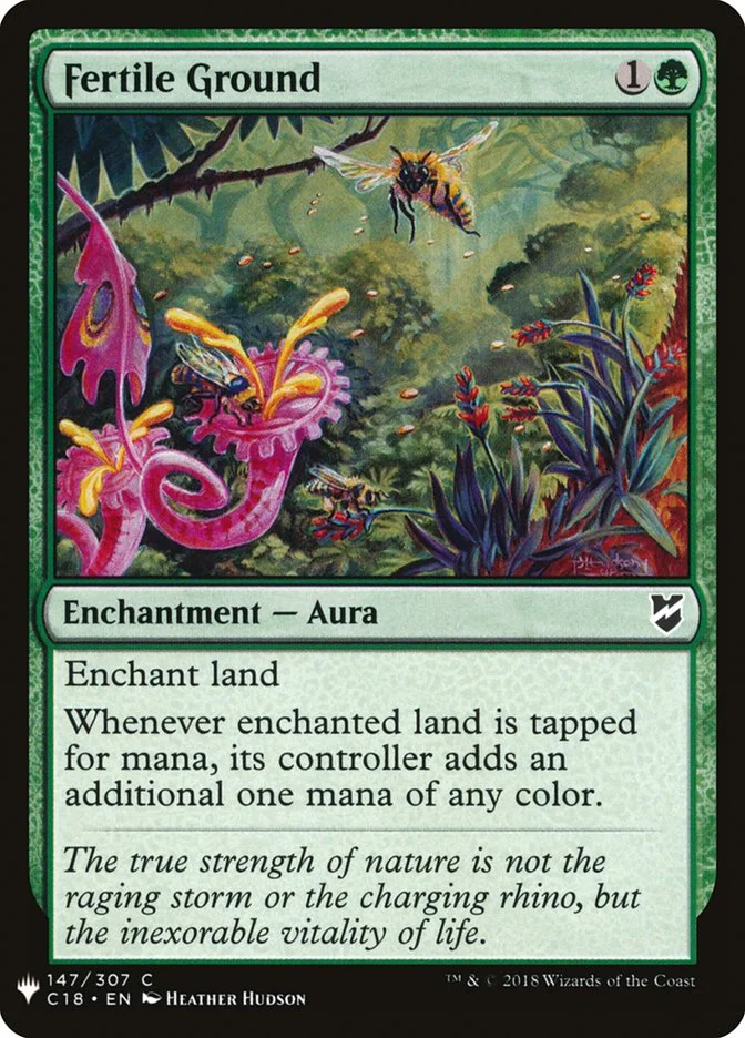 Fertile Ground (The List) - Magic: The Gathering in TCG Land México