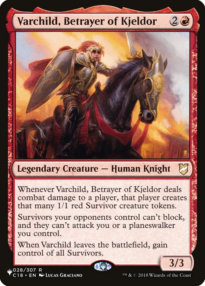 Varchild, Betrayer of Kjeldor (The List) - Magic: The Gathering in TCG Land