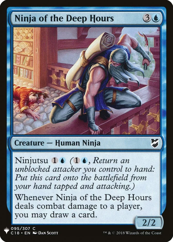 Ninja of the Deep Hours (The List) - Magic: The Gathering in TCG Land