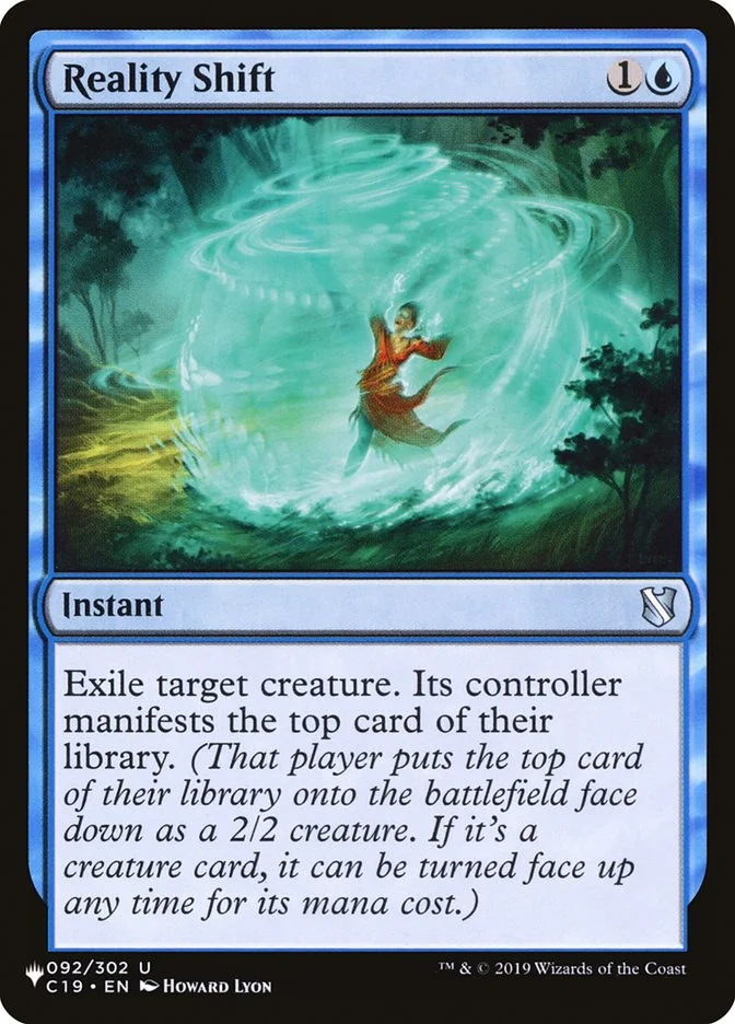 Reality Shift (The List) - Magic: The Gathering in TCG Land