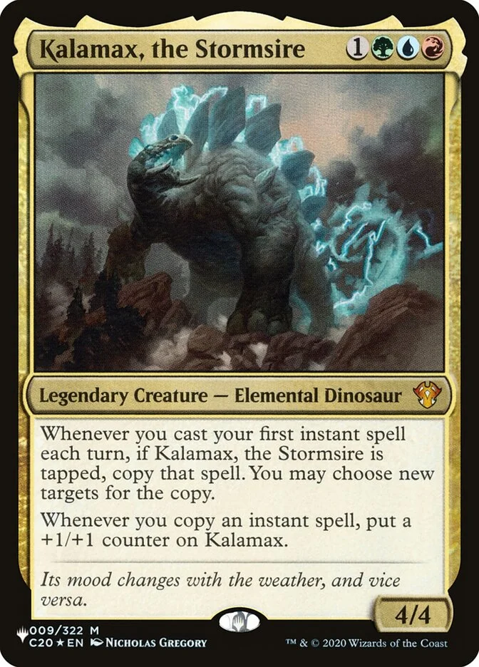 Kalamax, the Stormsire (The List) - Magic: The Gathering in TCG Land México