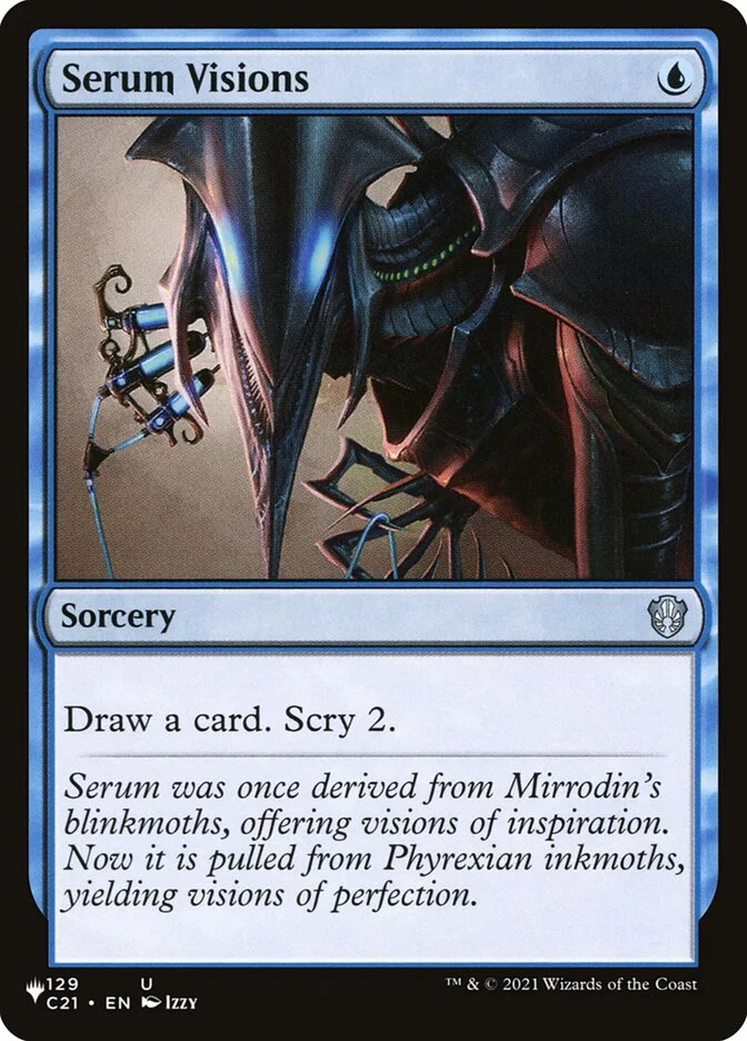Serum Visions (The List) - Magic: The Gathering in TCG Land