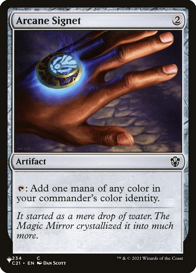 Arcane Signet (The List) - Magic: The Gathering in TCG Land