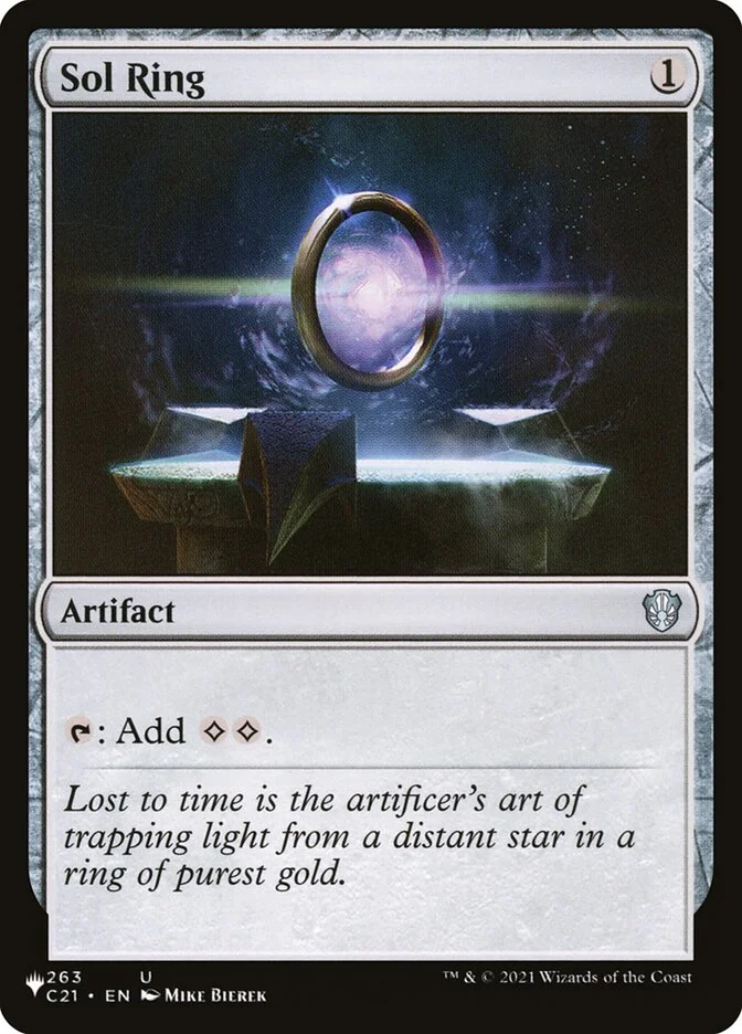 Sol Ring (The List) - Magic: The Gathering in TCG Land