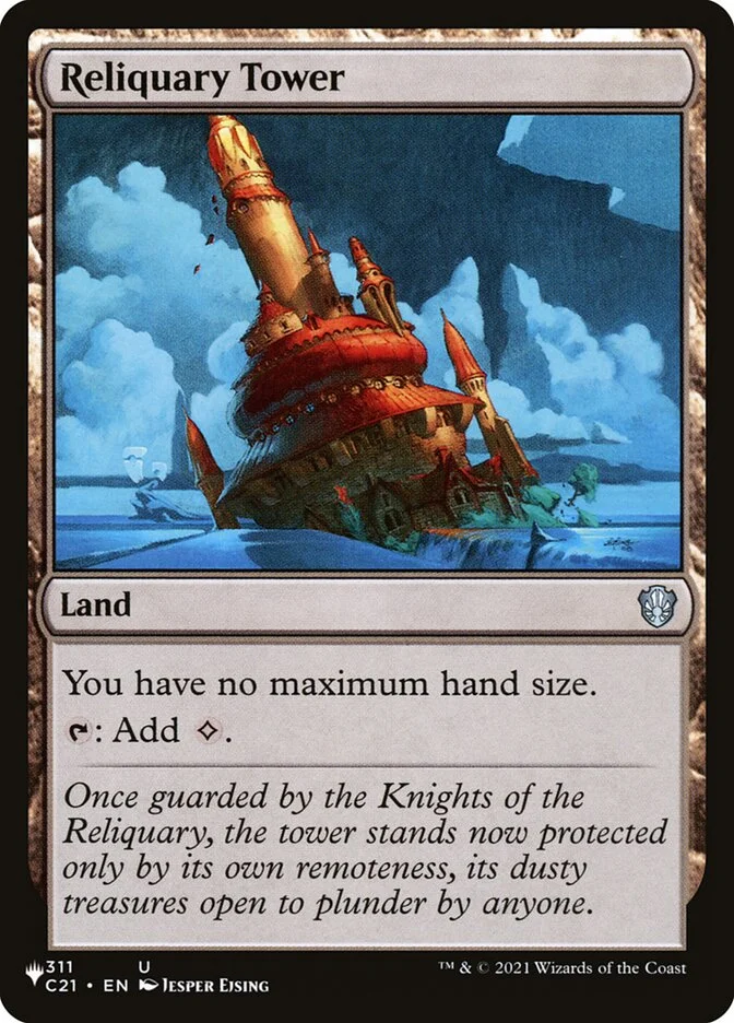 Reliquary Tower (The List) - Magic: The Gathering in TCG Land