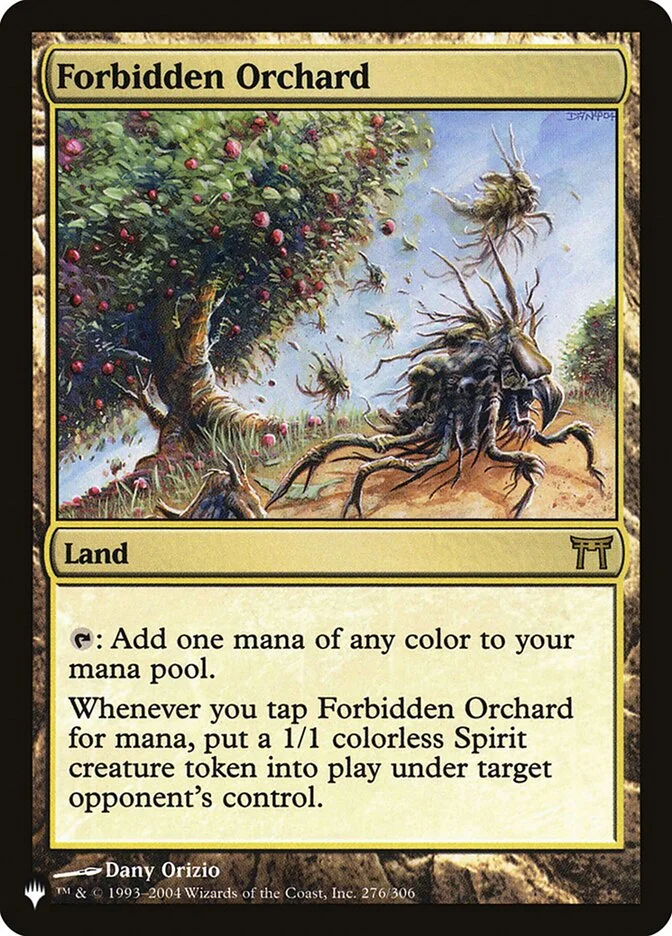 Forbidden Orchard (The List) - Magic: The Gathering in TCG Land