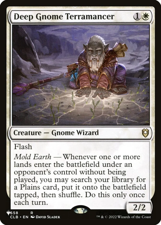 Deep Gnome Terramancer (The List) - Magic: The Gathering in TCG Land
