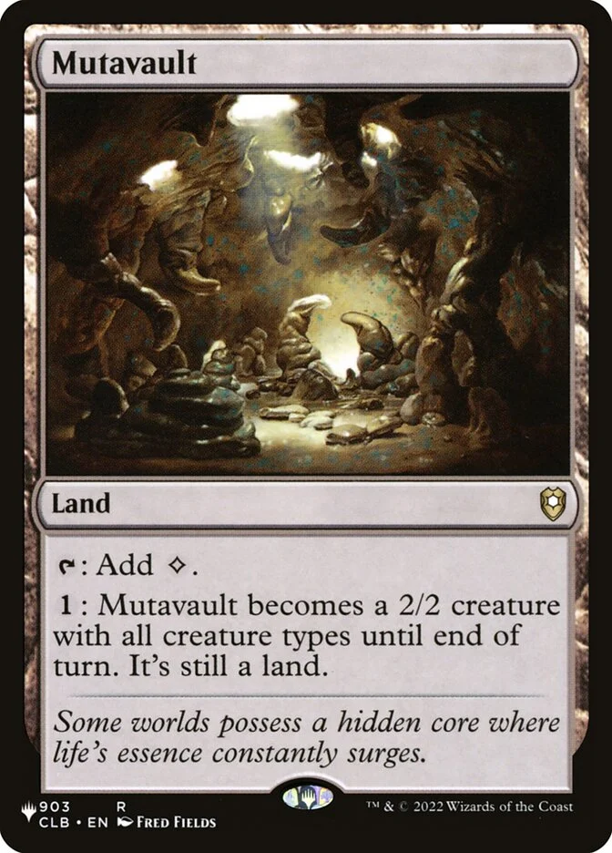 Mutavault (The List) - Magic: The Gathering in TCG Land