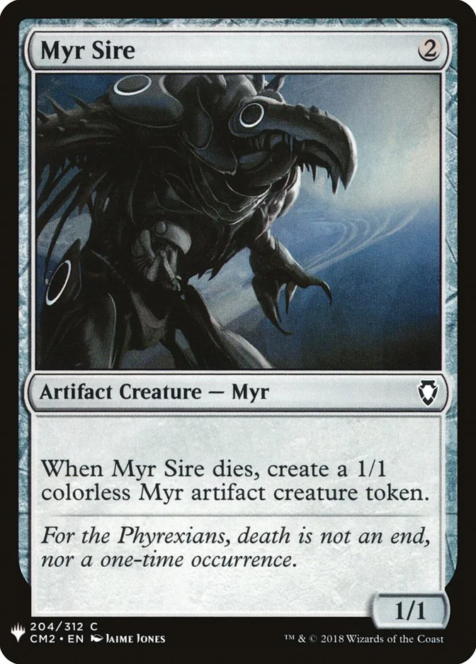 Myr Sire (The List) - Magic: The Gathering in TCG Land