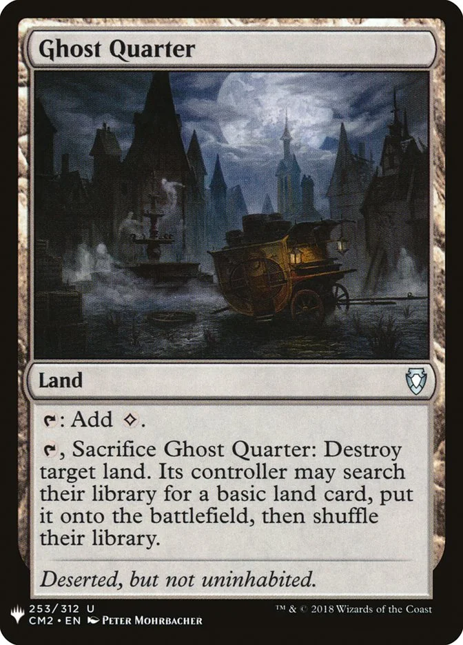 Ghost Quarter (The List) - Magic: The Gathering in TCG Land México