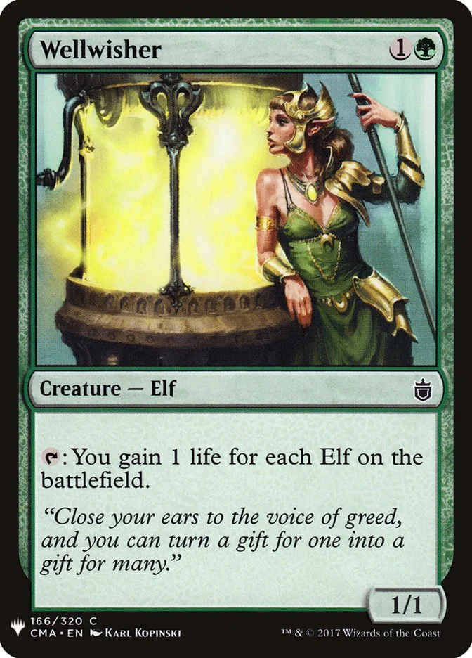 Wellwisher (The List) - Magic: The Gathering in TCG Land