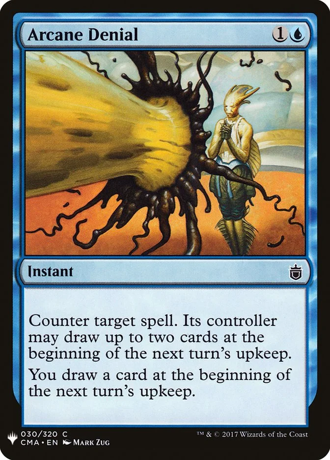 Arcane Denial (The List) - Magic: The Gathering in TCG Land
