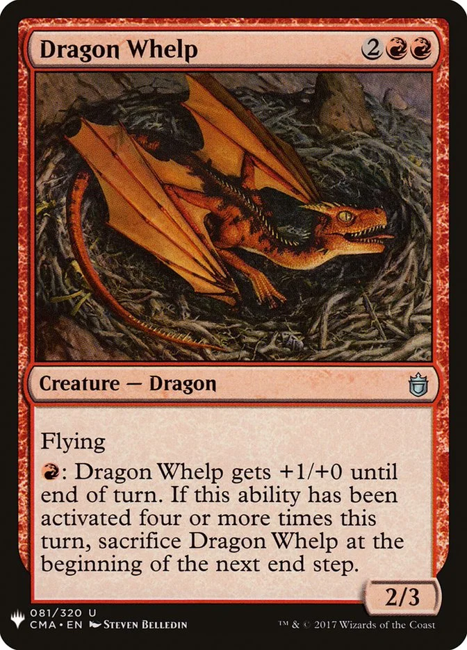 Dragon Whelp (The List) - Magic: The Gathering in TCG Land