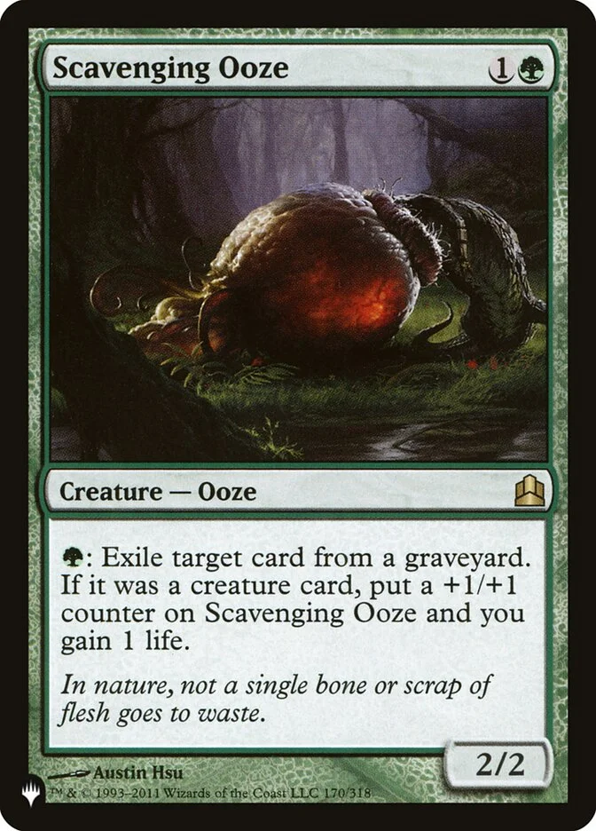 Scavenging Ooze (The List) - Magic: The Gathering in TCG Land