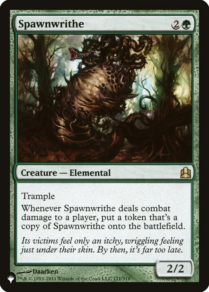 Spawnwrithe (The List) - Magic: The Gathering in TCG Land México