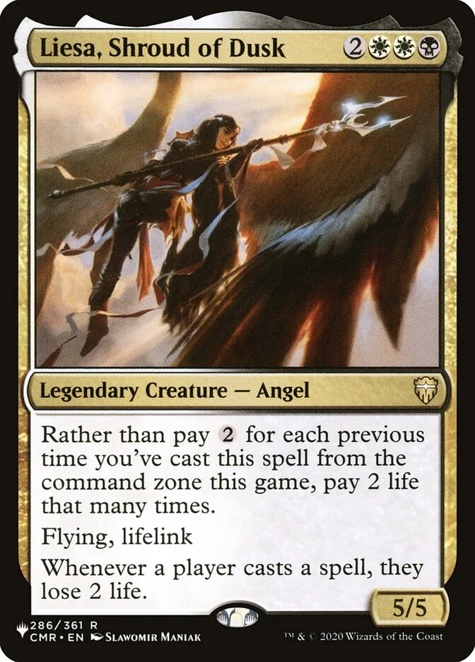 Liesa, Shroud of Dusk (The List) - Magic: The Gathering in TCG Land