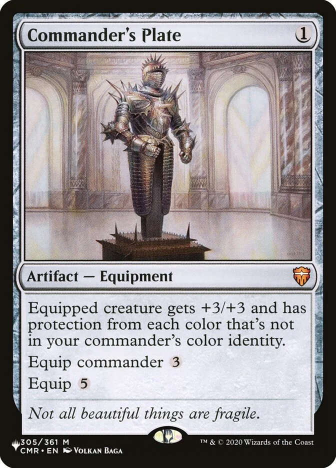 Commander's Plate (The List) - Magic: The Gathering in TCG Land