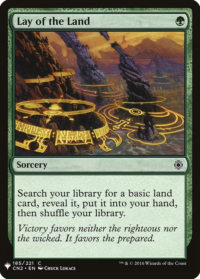 Lay of the Land (The List) - Magic: The Gathering in TCG Land