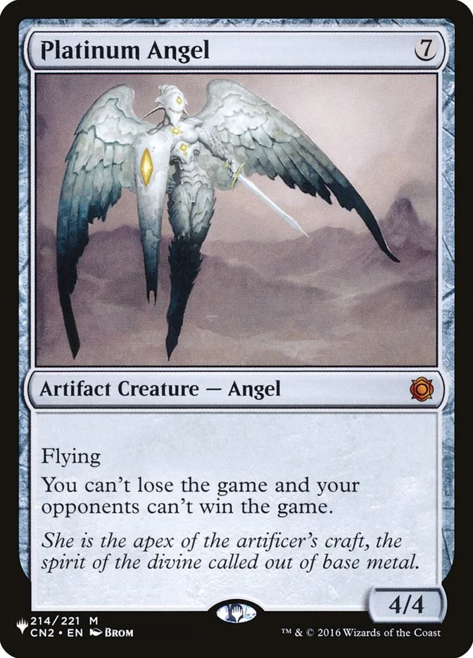 Platinum Angel (The List) - Magic: The Gathering in TCG Land