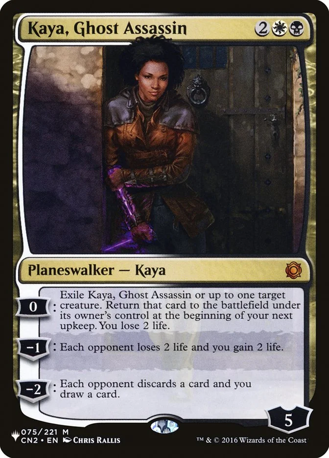 Kaya, Ghost Assassin (The List) - Magic: The Gathering in TCG Land