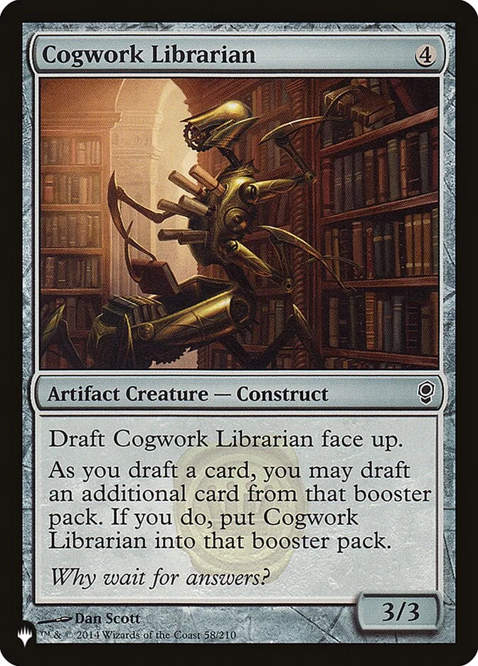 Cogwork Librarian (The List) - Magic: The Gathering in TCG Land México