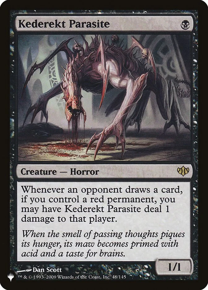 Kederekt Parasite (The List) - Magic: The Gathering in TCG Land