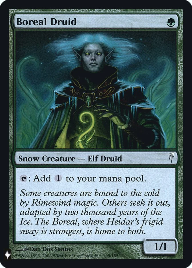 Boreal Druid (The List) - Magic: The Gathering in TCG Land